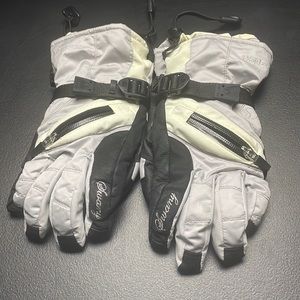 Swany Tri Plex Snowboarding Skiing Gloves Women's Medium, zipper pockets